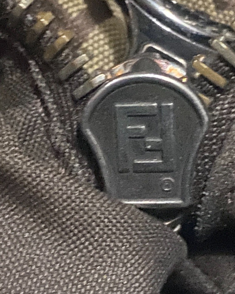 FENDI Zucca oyster Hobo Bag