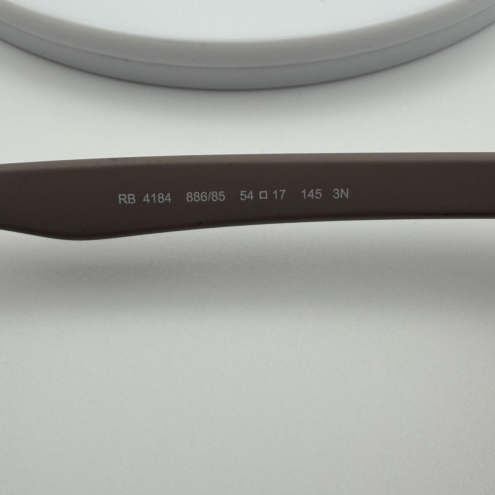 Ray-Ban Sunglasses Mens Brown Gradient Lens Square Plastic 54mm RB4184 886/85