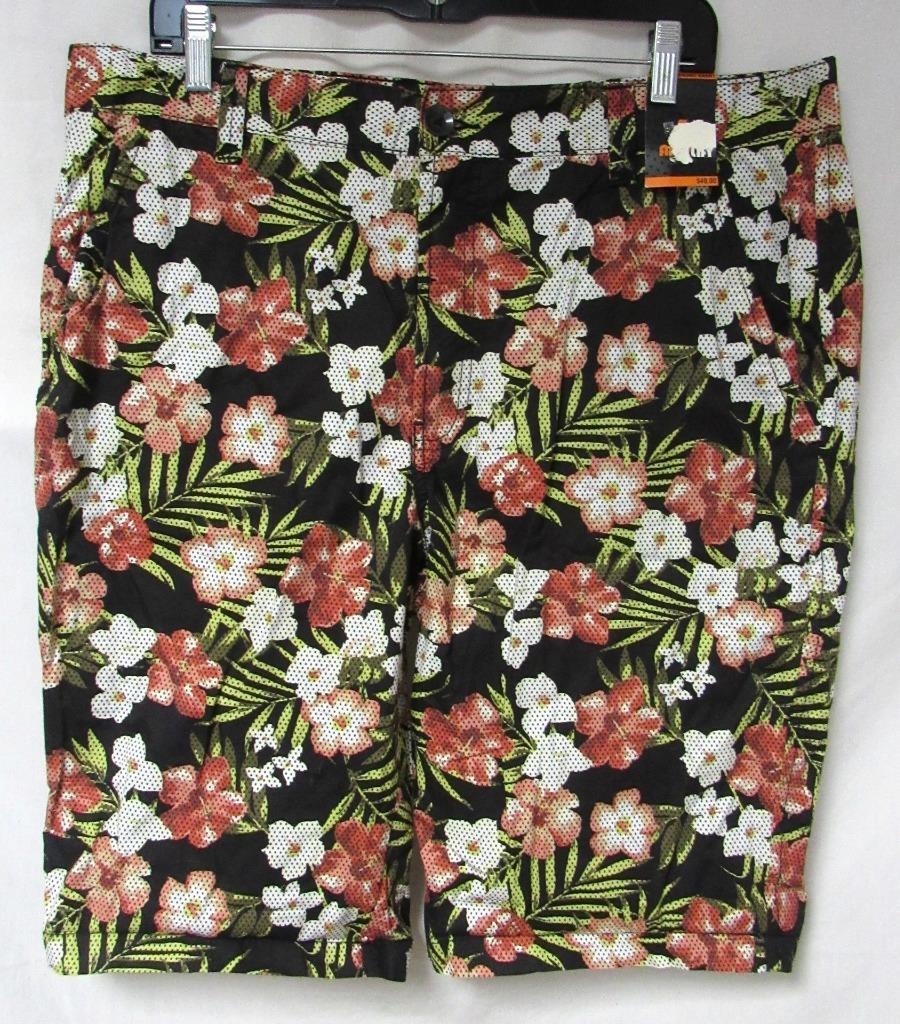 Amplify Mens Size 34″ 36″ or 38″ Floral Print Flat Front Shorts MSRP $40 C1 4823