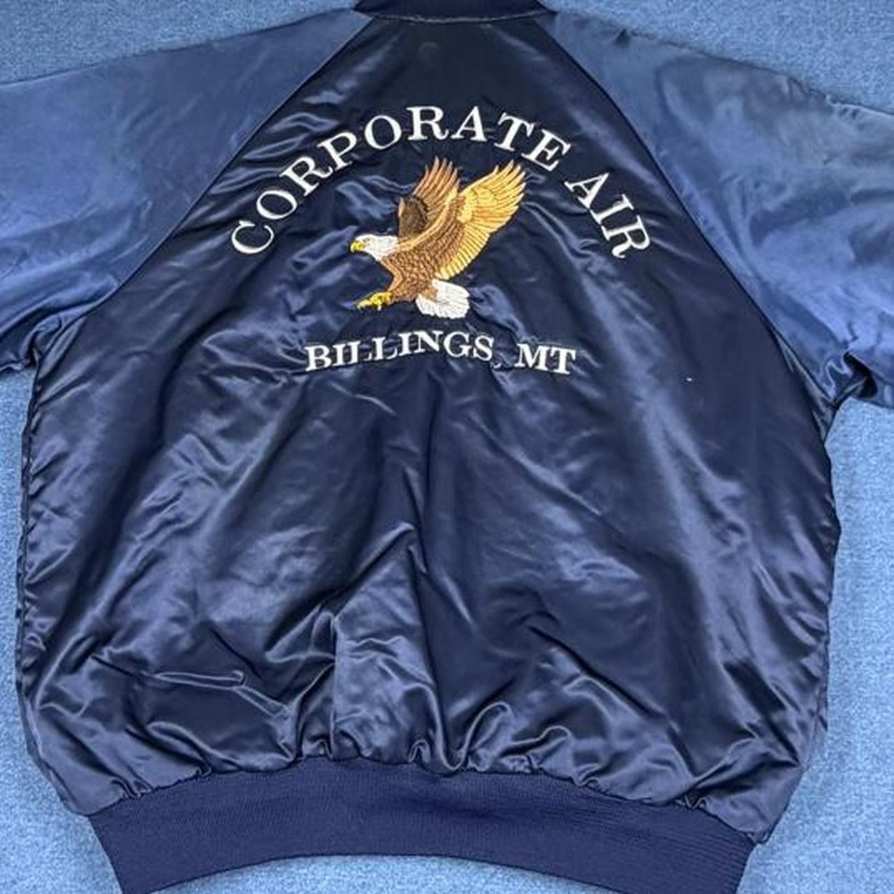 1980s HARTWELL CORPORATE AIR BOMBER JACKET