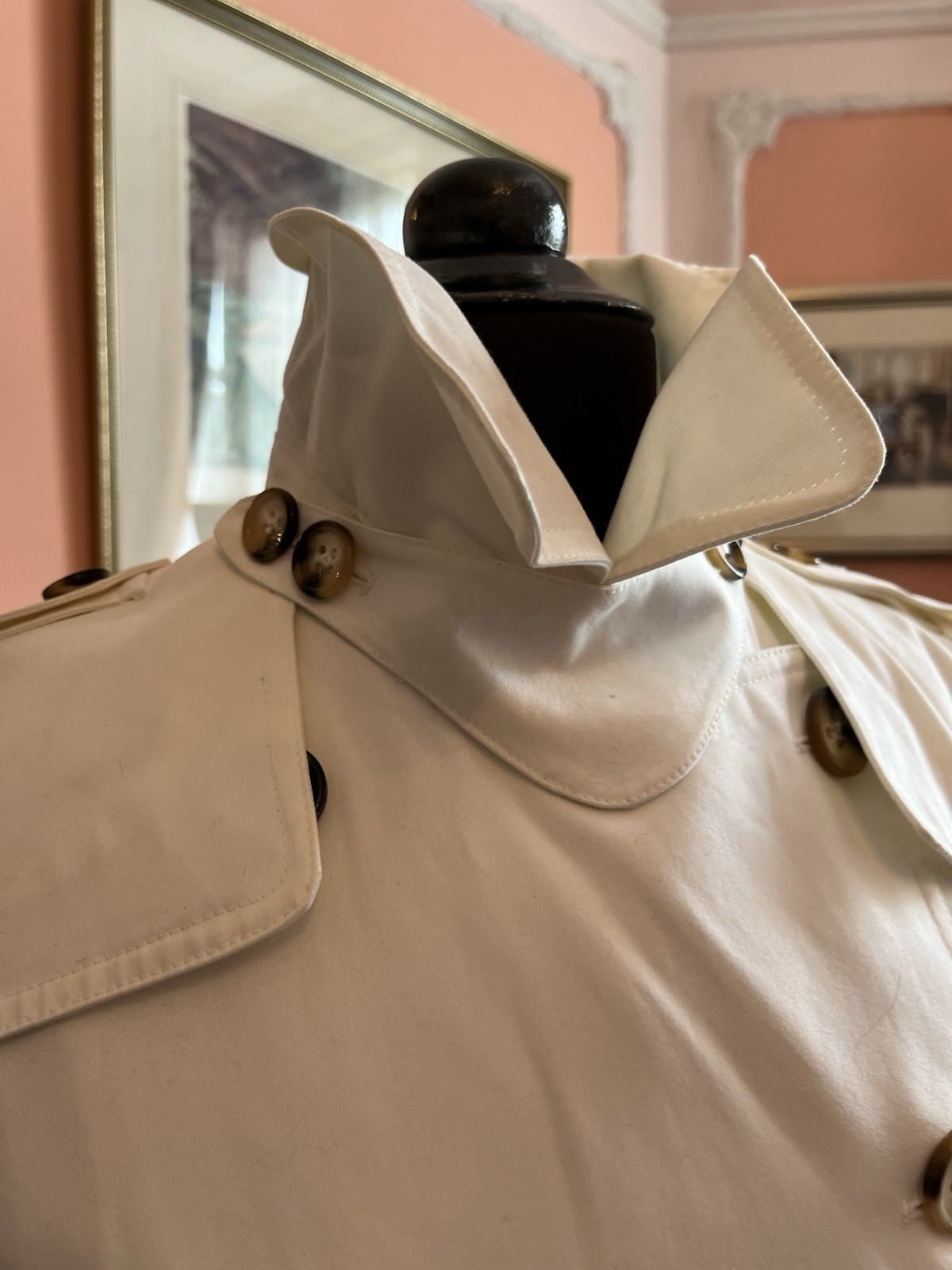 Marks & Spencer Fabulous Trench Coat in Warm White
