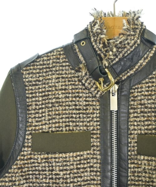 sacai Blouson (Other) BrownxBlackxWhite(Tweed) 1(Approx. S) 2200668945028