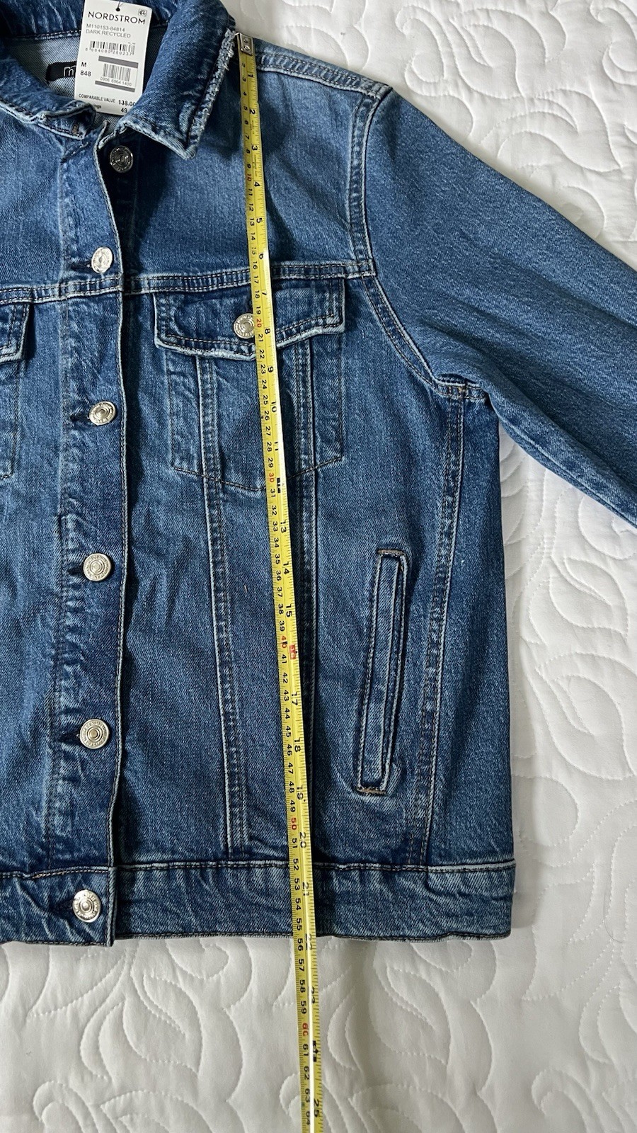 Mavi Jeans Jacket Women Denim Classic Jacket Size M New With Tag