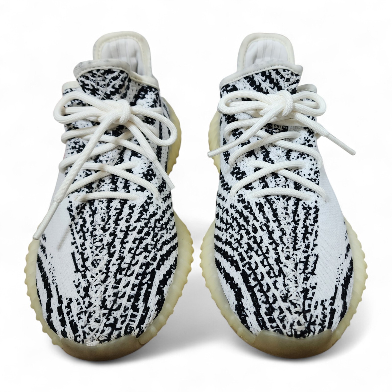 Adidas Yeezy Boost 350 V2 ‘Zebra’ Streetwear White Black Red CP9654 Men’s Size 6
