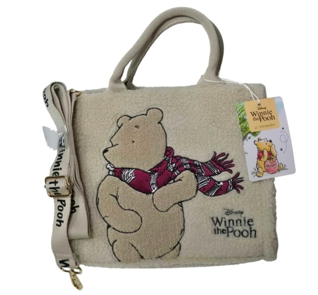 Disney Primark Winnie the Pooh Sherpa Cream Bag / Crossbody Nwt