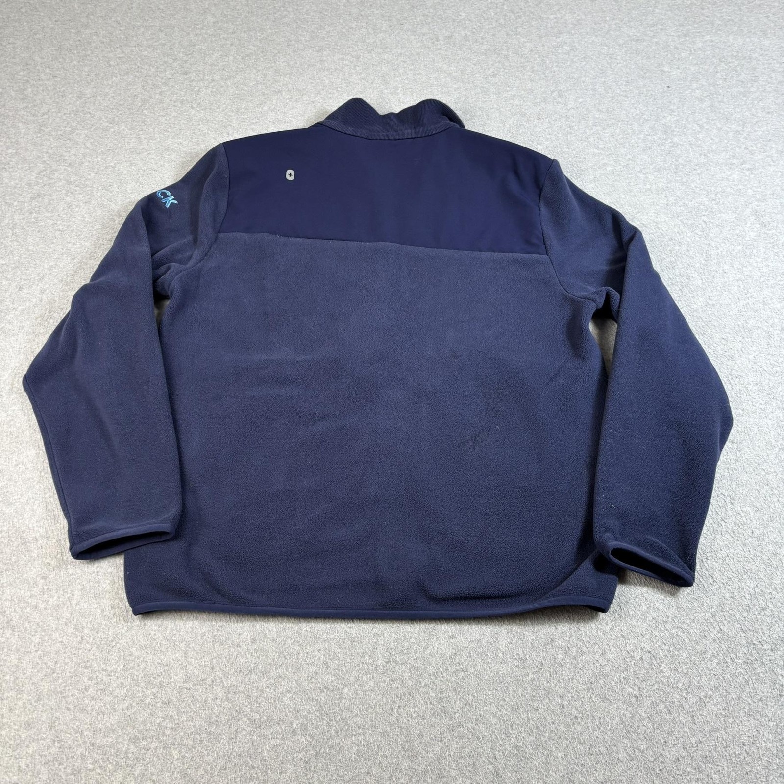 FIGS On Shift Jacket Mens Medium Blue Fleece Full Zip Pack Primaloft Workwear