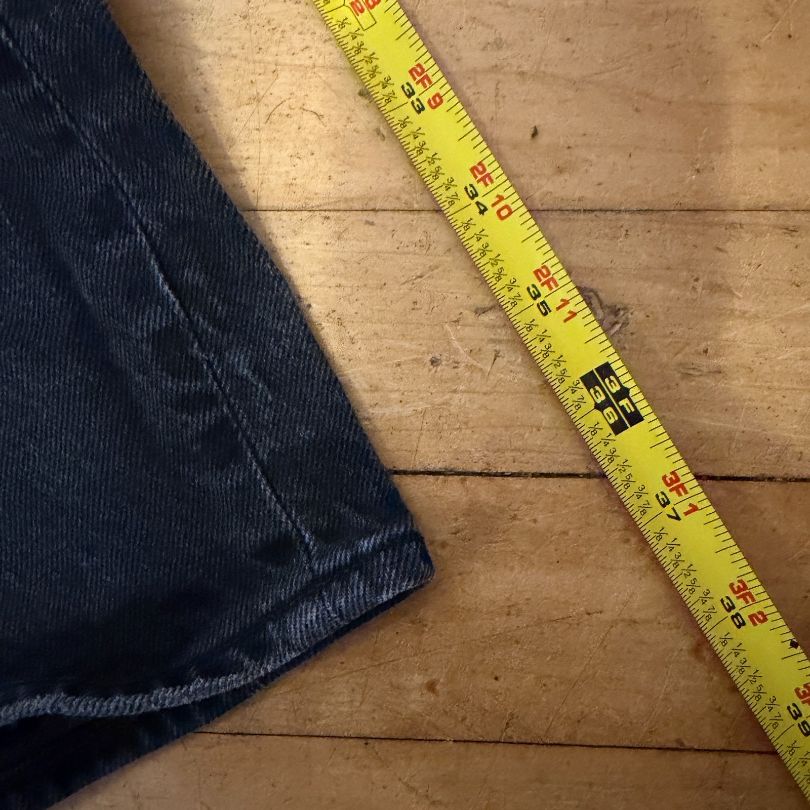 American Eagle Jeans Sz 2 Black Womens Stovepipe Baggy Denim Stretch Fray Hem