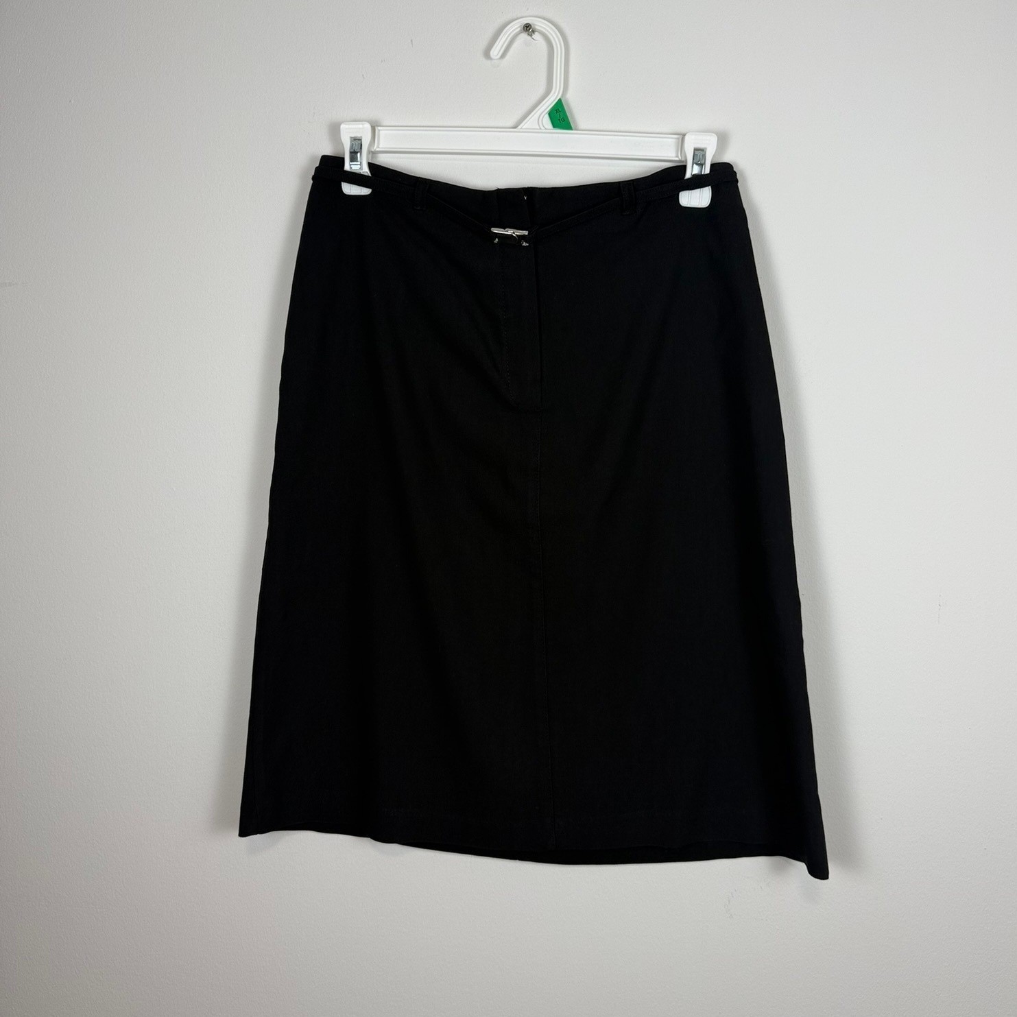 VTG Dalmys Black Pencil Skirt Knee Length Professional Office Wear Size 3 CANADA