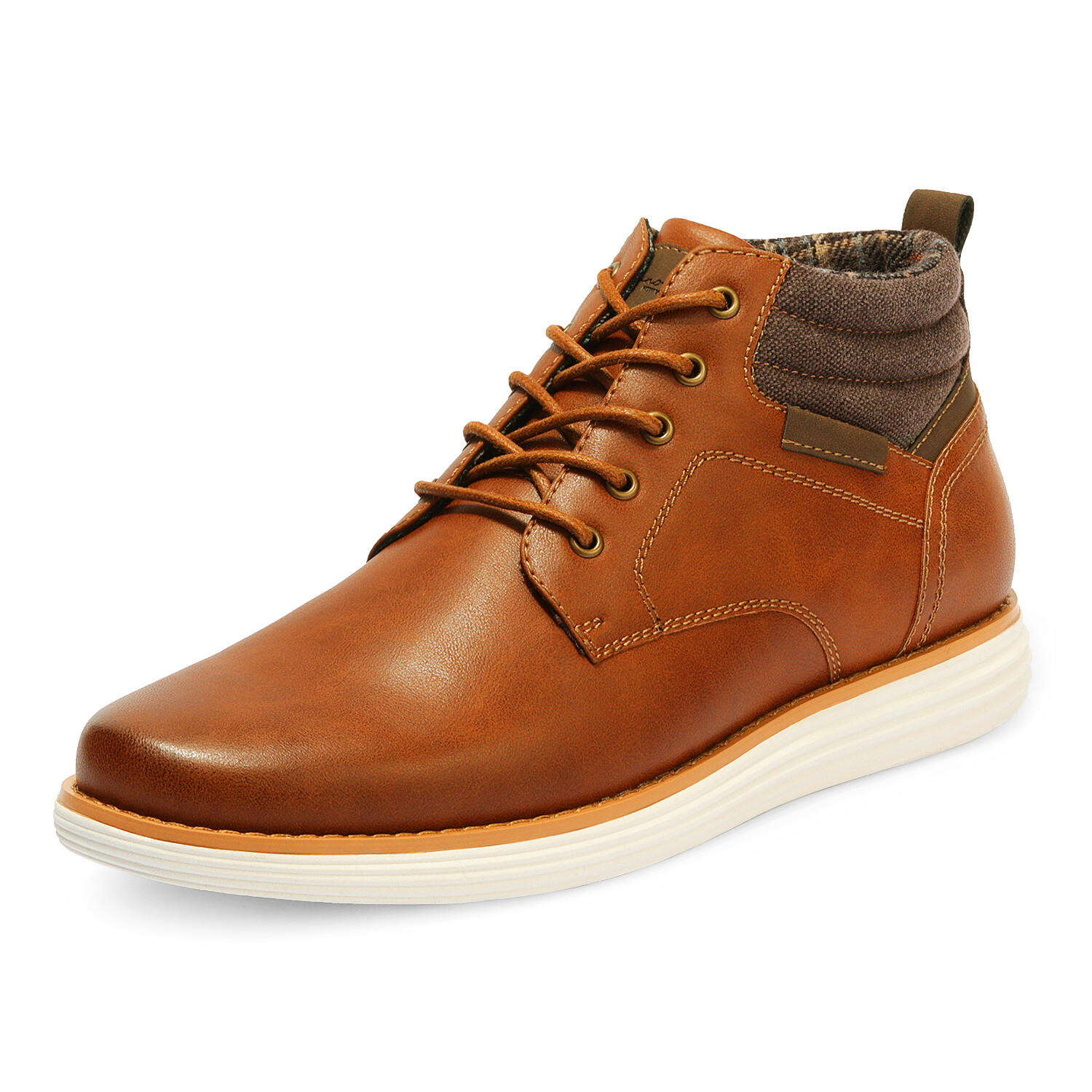 Men’s Mid Top Chukka Boots Lace Up Dress Water-Resistant Shoes US Size 6.5-13