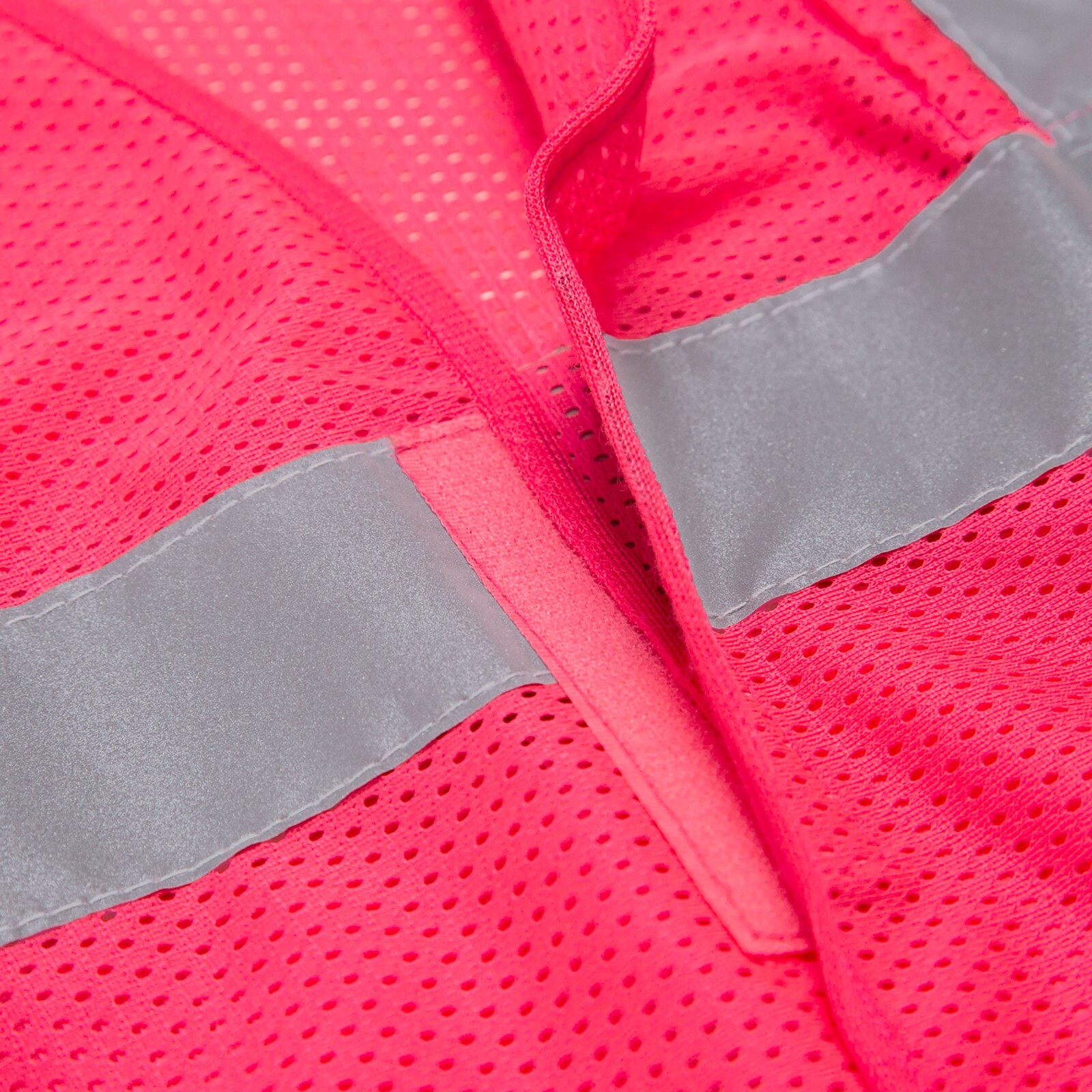 SAFETY VEST PINK Reflective Tape/ High Visibility JORESTECH