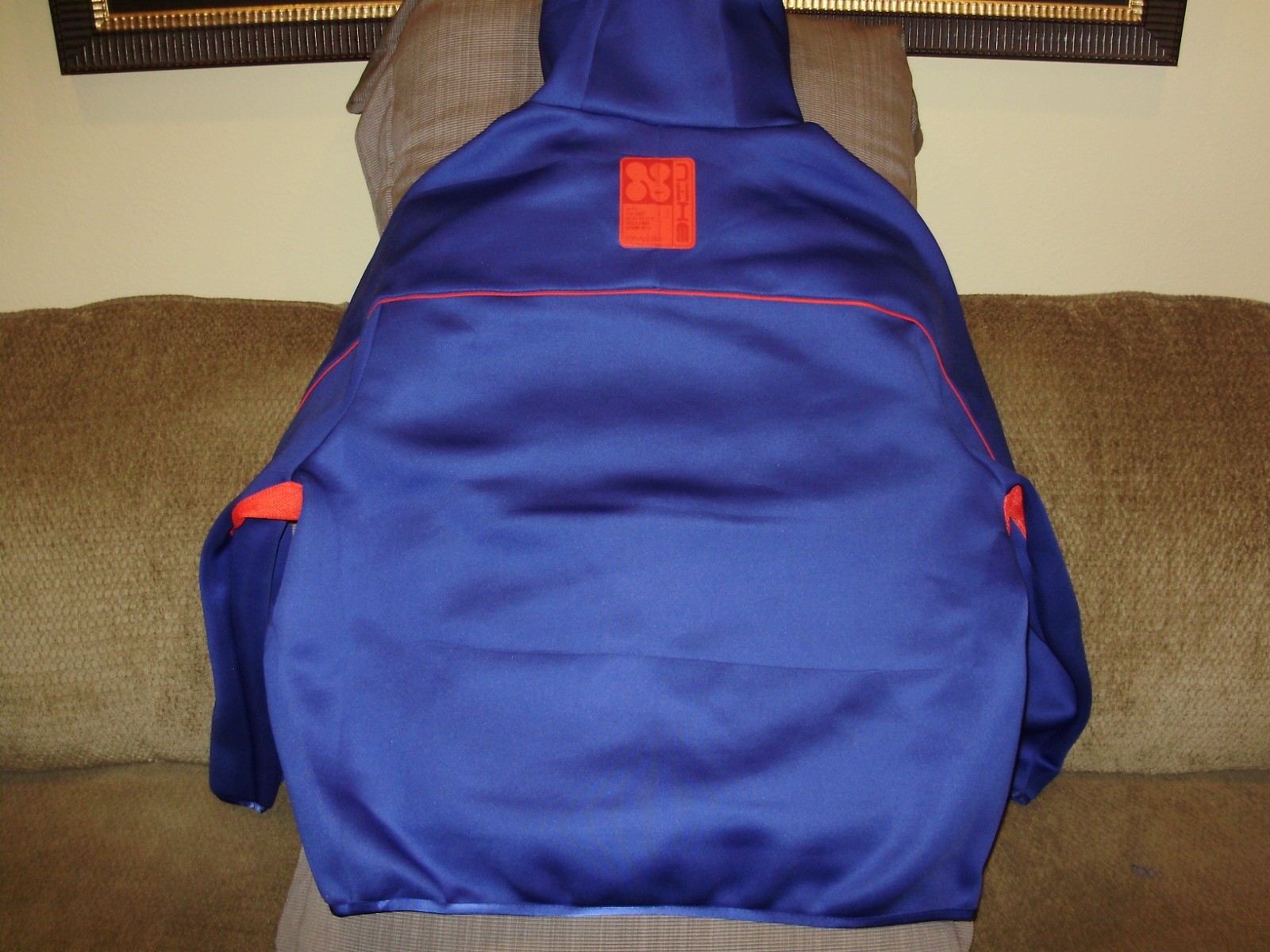 Nike TECH Project FROG HQ0465-539 Deep Blue Red Pullover Hoodie Jacket Men’s XL