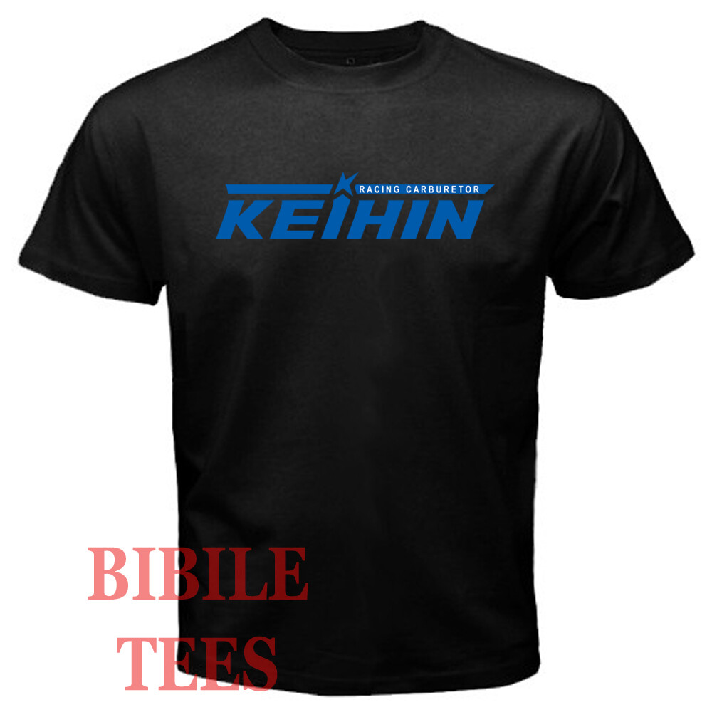 Keihin Carburetors Racing Men’s Black T-Shirt Size S to 5XL