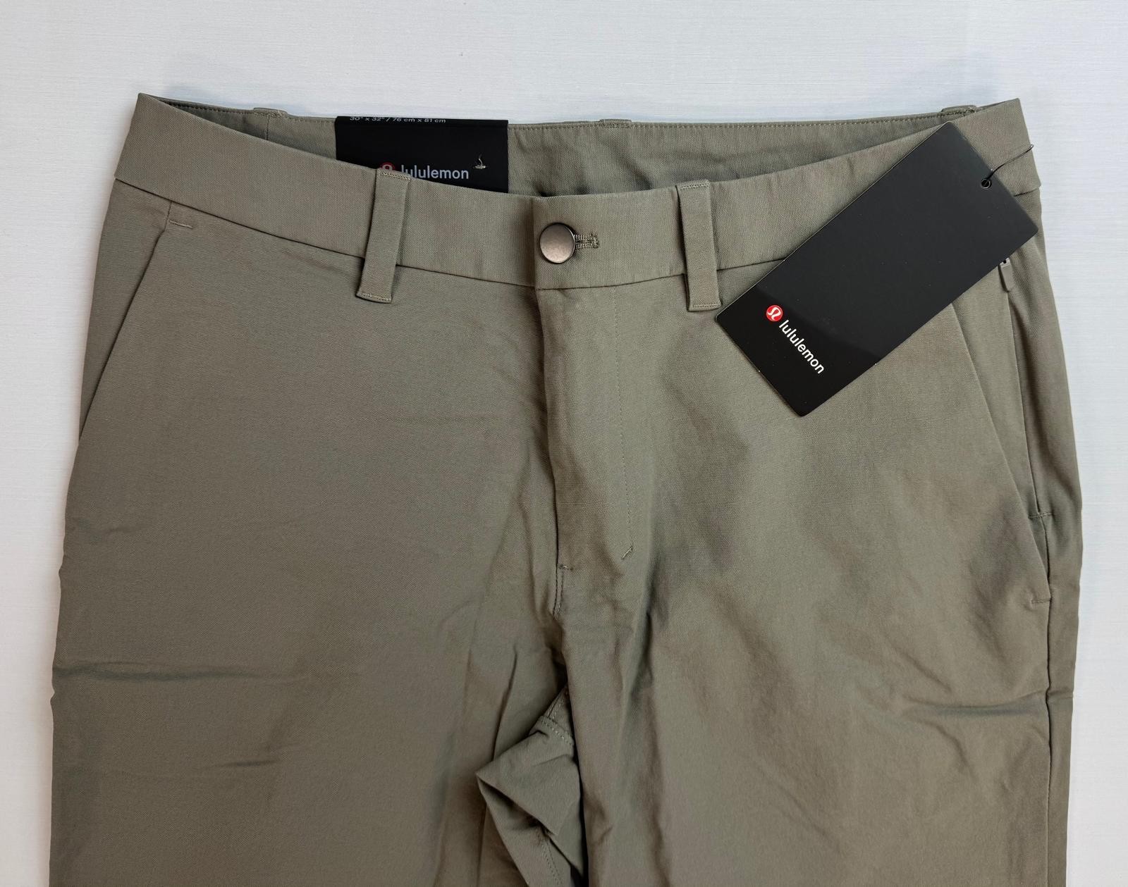 lululemon ABC Slim-Fit Trouser 32L Stretch Cotton VersaTwill. Rover. NWT
