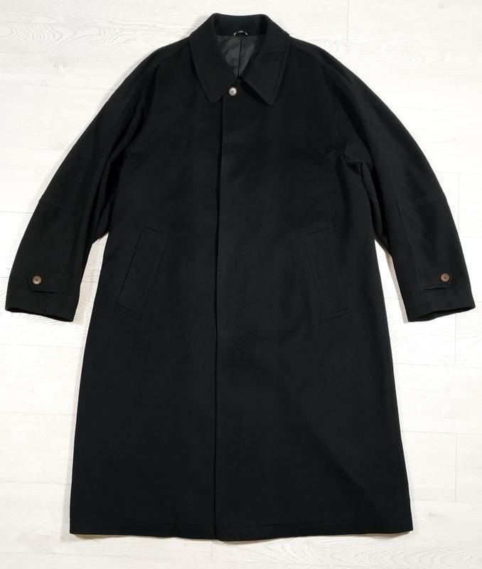 Men Pal Zileri Coat Black Alpaca 40 /L / 48
