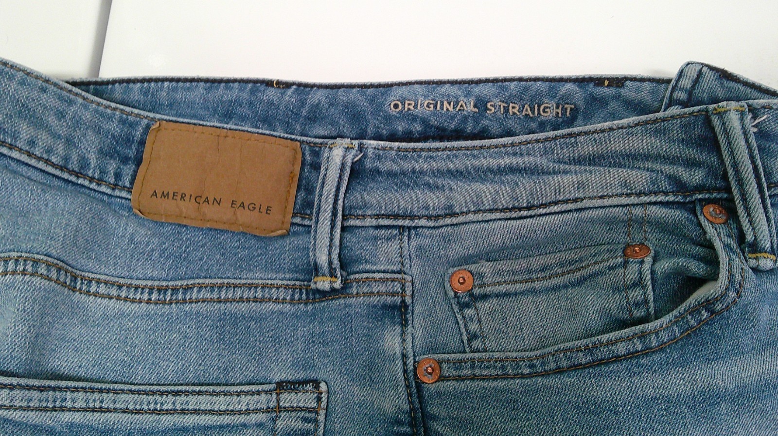 American Eagle Outfitters Jeans Men’s 29×30 Original Straight Authentic Light