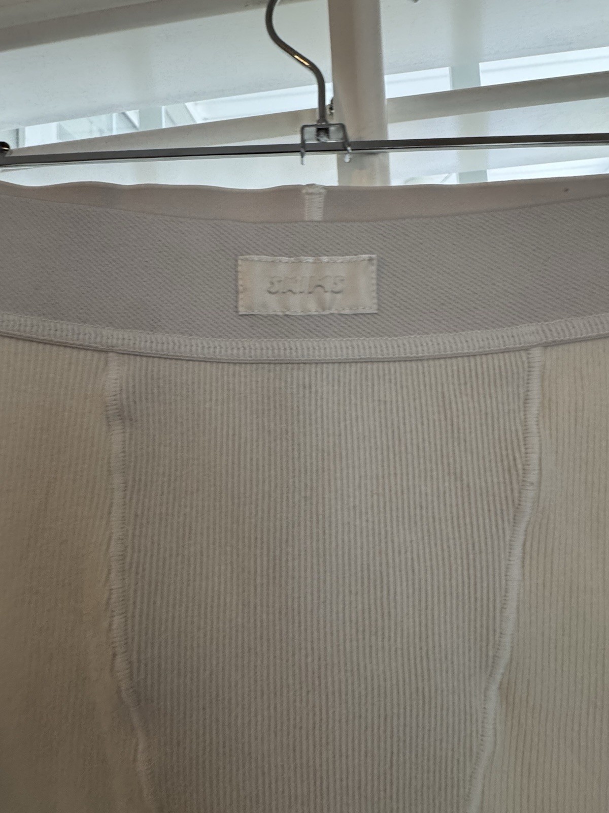 SKIMS Cream Color Thermal Pants Size Large See Pictures Any Season