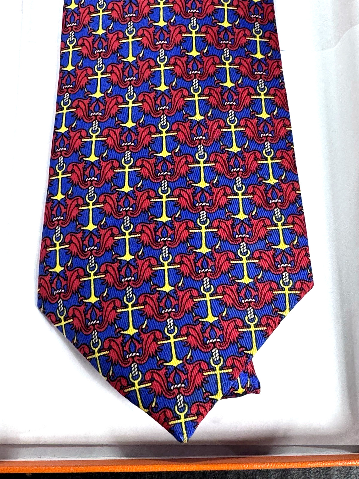 HERMÈS For The R. N. L. I. Special Limited Edition Tie NIB