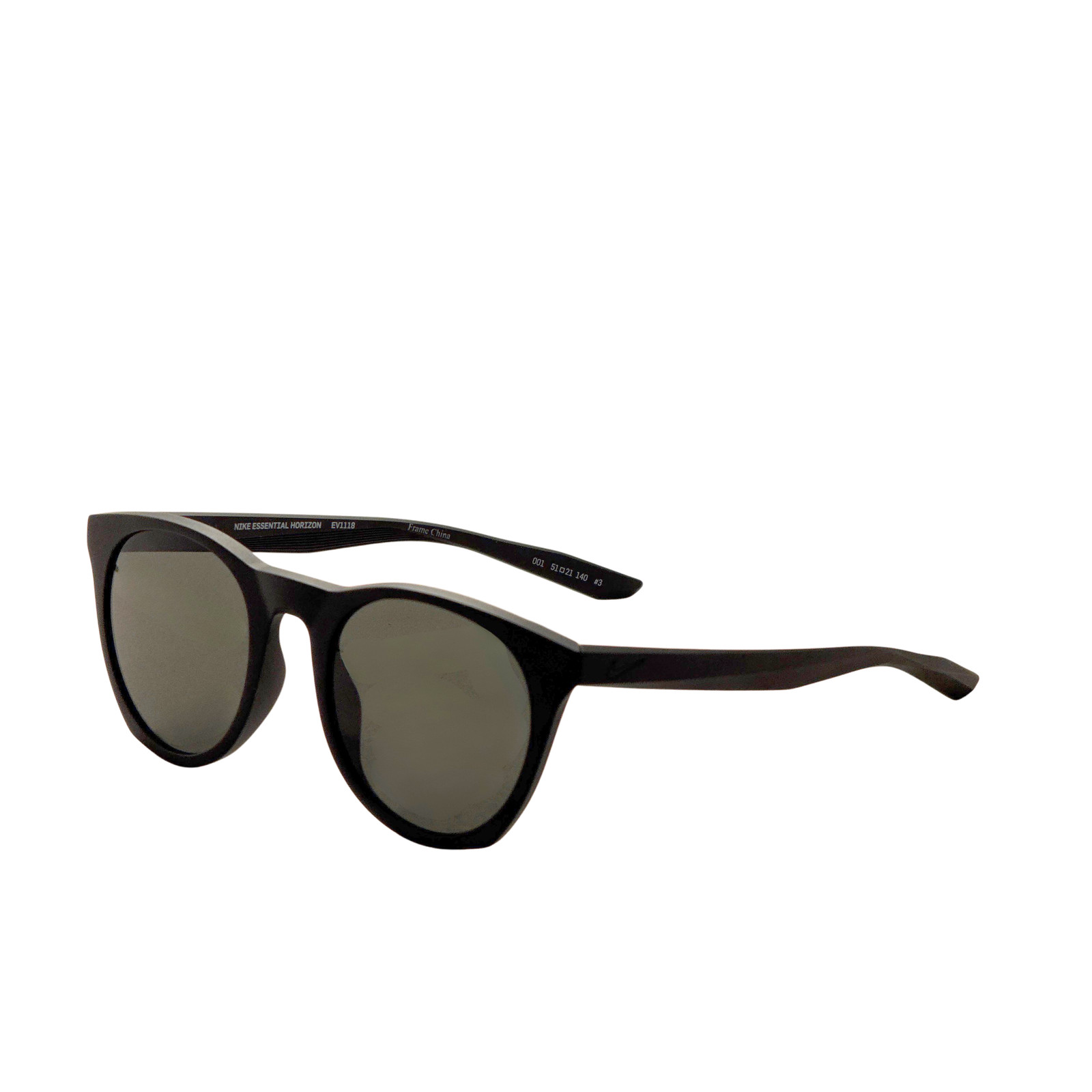 Nike Men’s Essential Horizon 51mm Matte Black Sunglasses EV1118-001-51