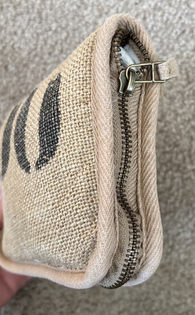 Feed 100 Children of the World Convertible Re-Usable Tote Bag Burlap/Cotton