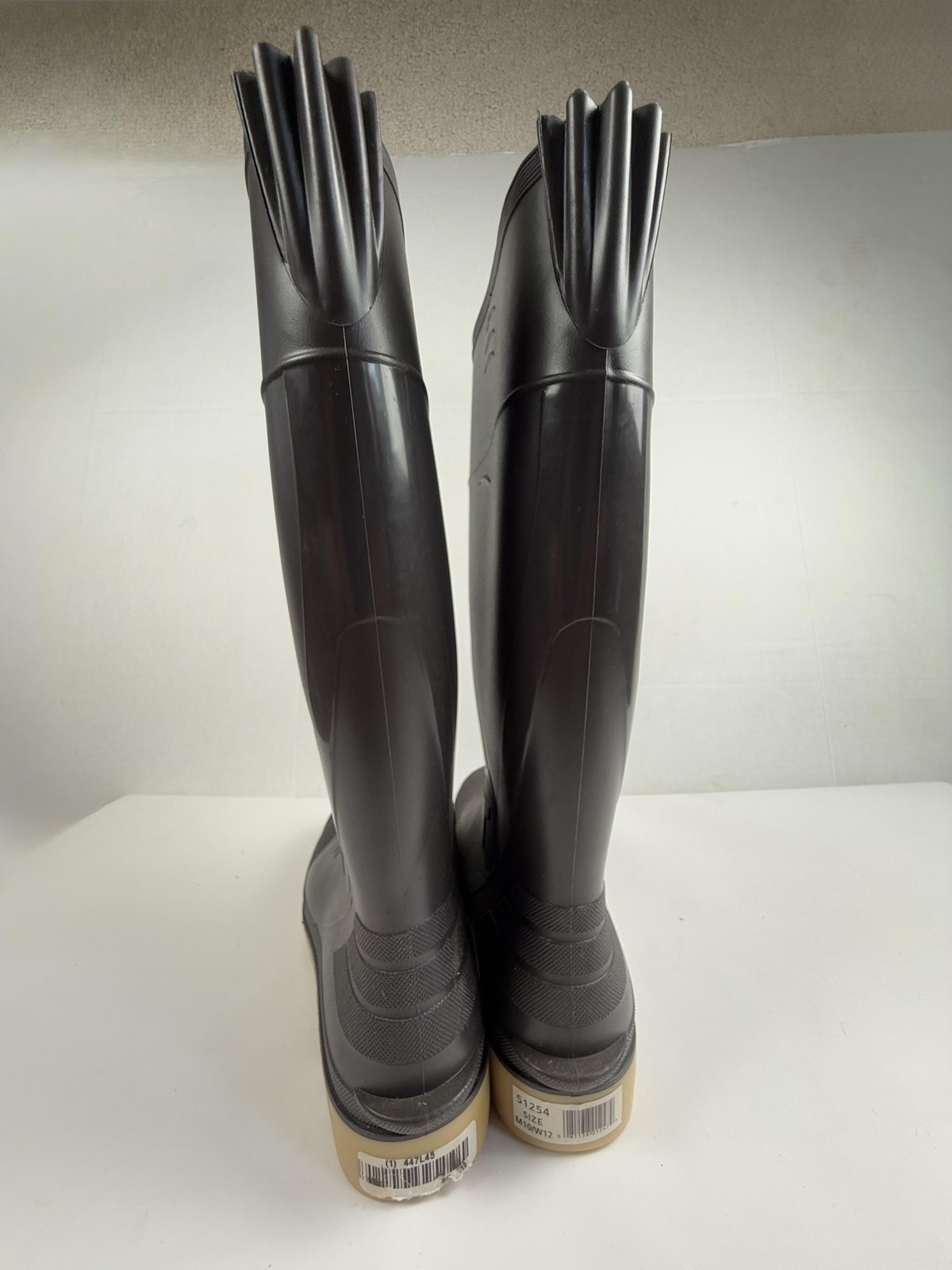 Tingley Boots Men Men 10 Black Rubber Profile Safety Toe ASTM F2413-18 Work Rain