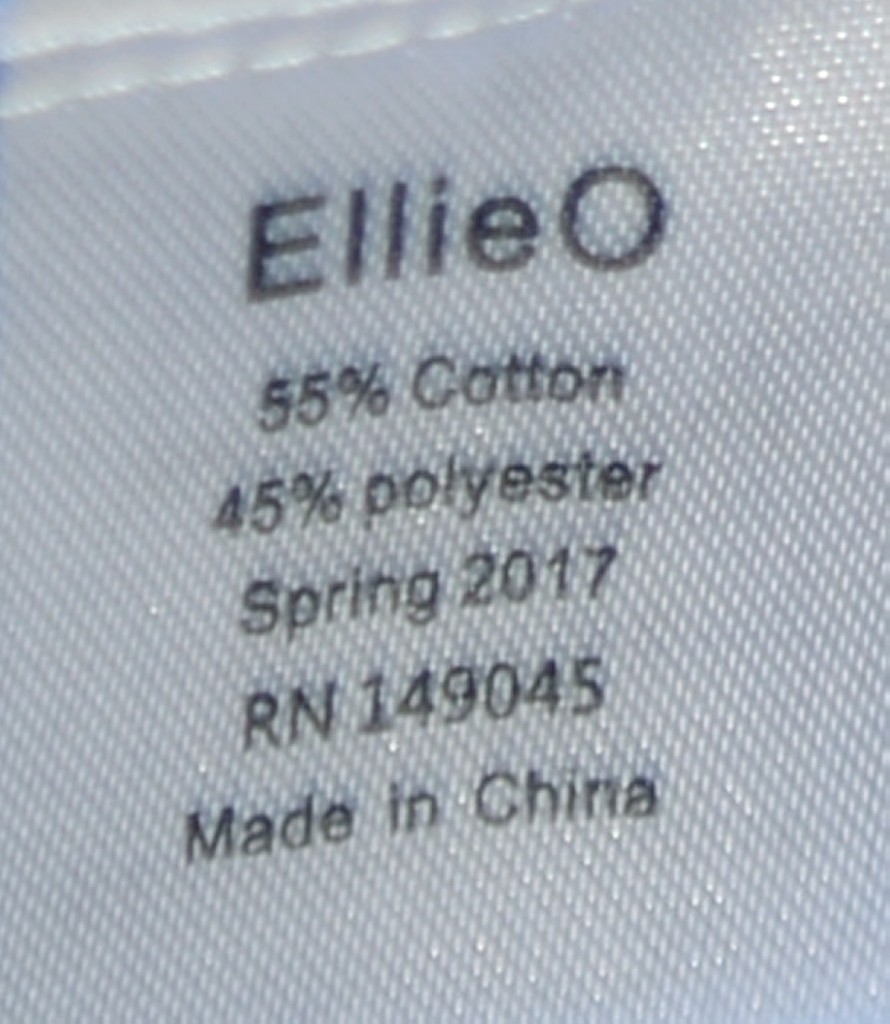 Ellie O Gingham Full Lined Longall Size 2 Color Red Cotton Polyester Blend