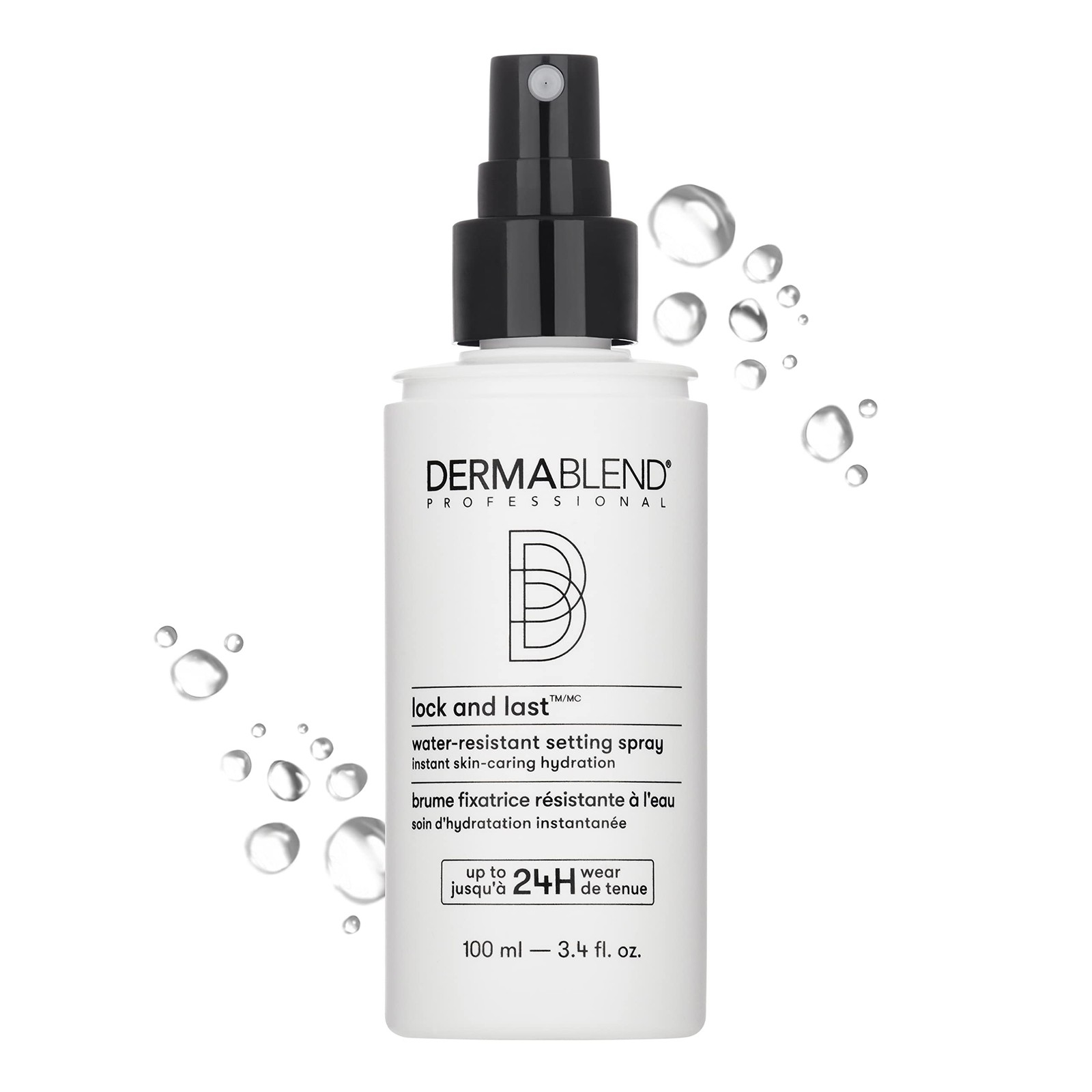Dermablend Lock and Last Water-Resistant Setting Spray, Finishing Spray for M…
