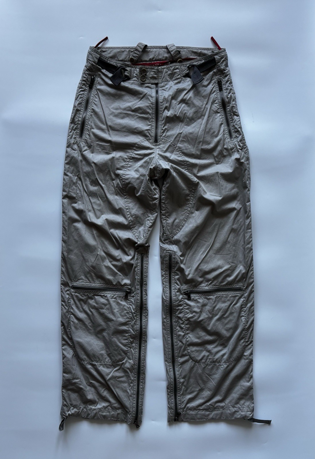 Prada Vintage Cargo Pants Avant Garde Size W32 L34