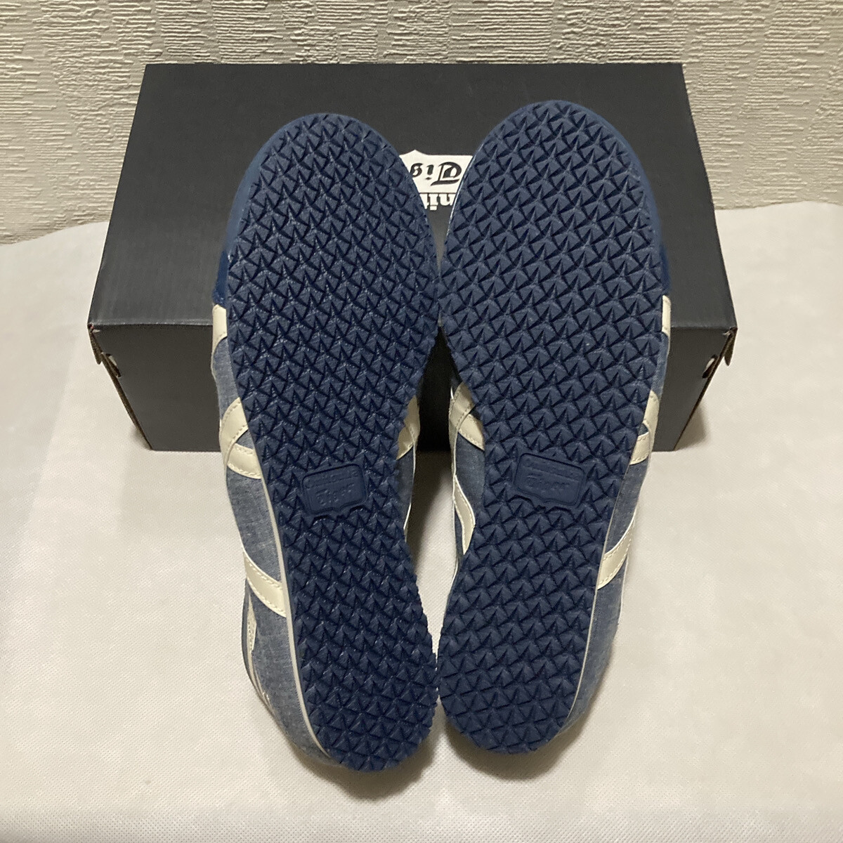 Onitsuka Tiger MEXICO 66 PARATY 1183C233 400 Blue Chambray/Natural Unisex Shoes