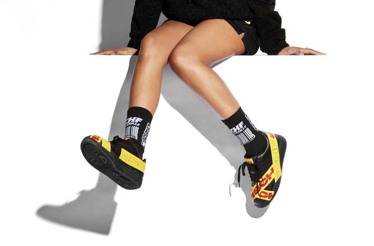 MSCHF Limited Edition TAP3 Black and Yellow Shoes Size 9M/10.5W | MSCHF_007 |NIB