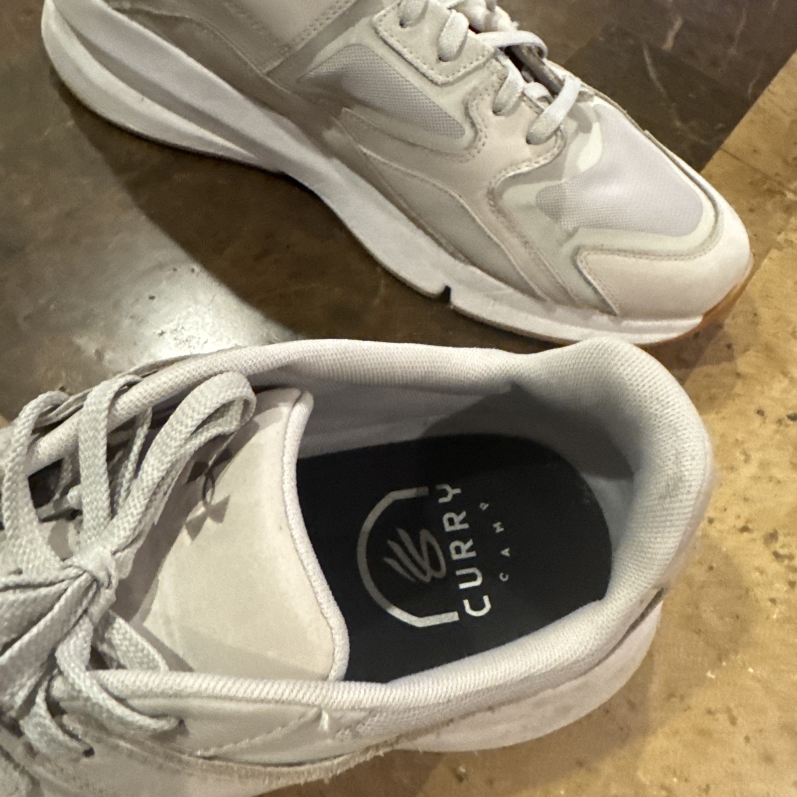Under Armour Curry Camp Shoes Tan Men’s Size 15 – 3027718-201