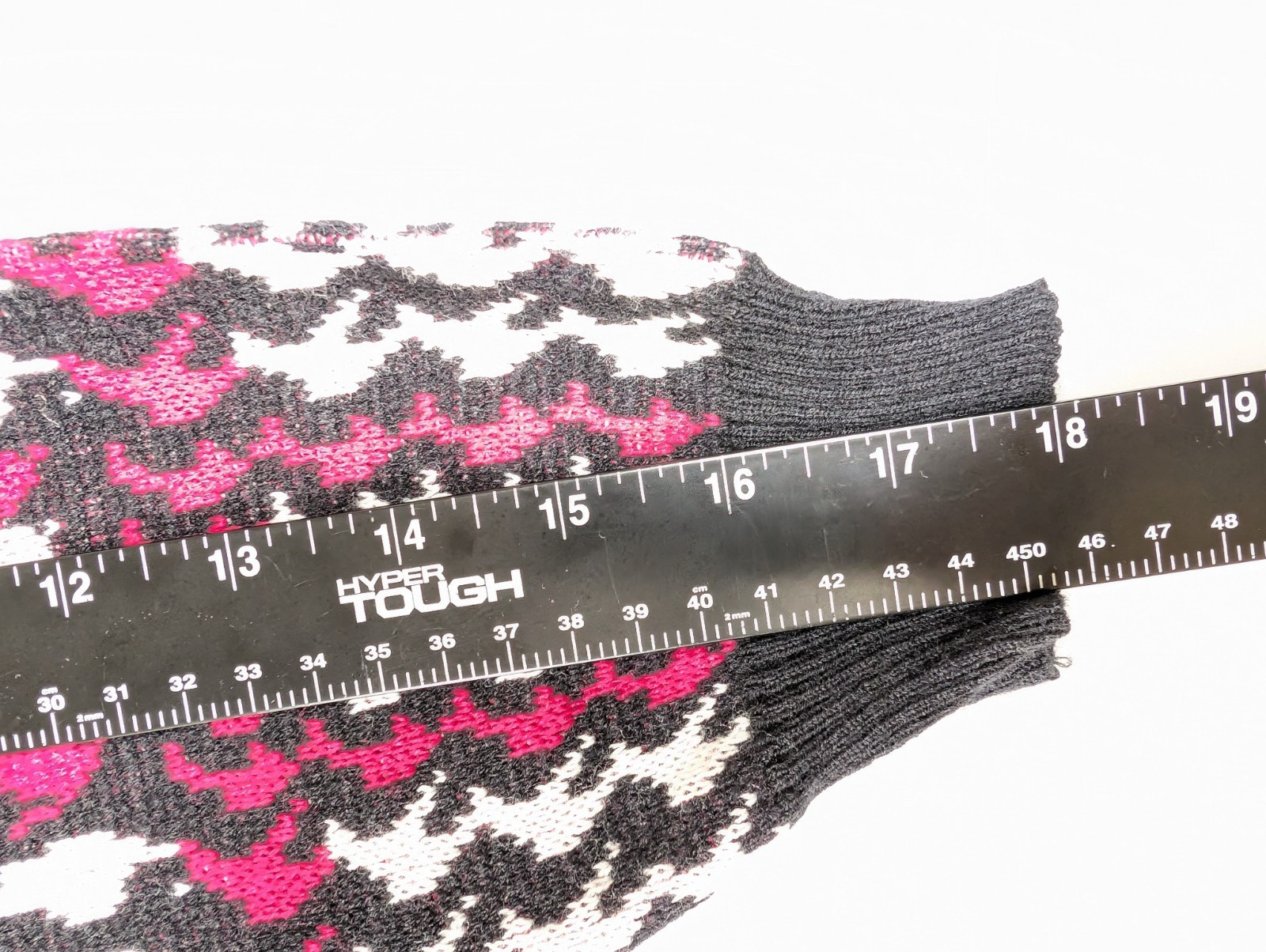 VTG Euro Flash Sweater OSFA Geometric Knit Retro 80s 90s Made In Hungary Cosby