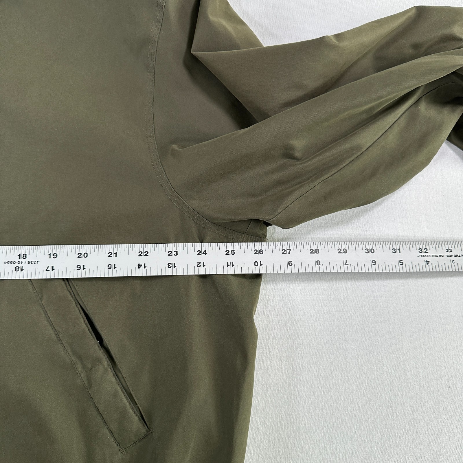 Vintage Hathaway Mens Bomber Jacket Green Microfiber Size M Collared