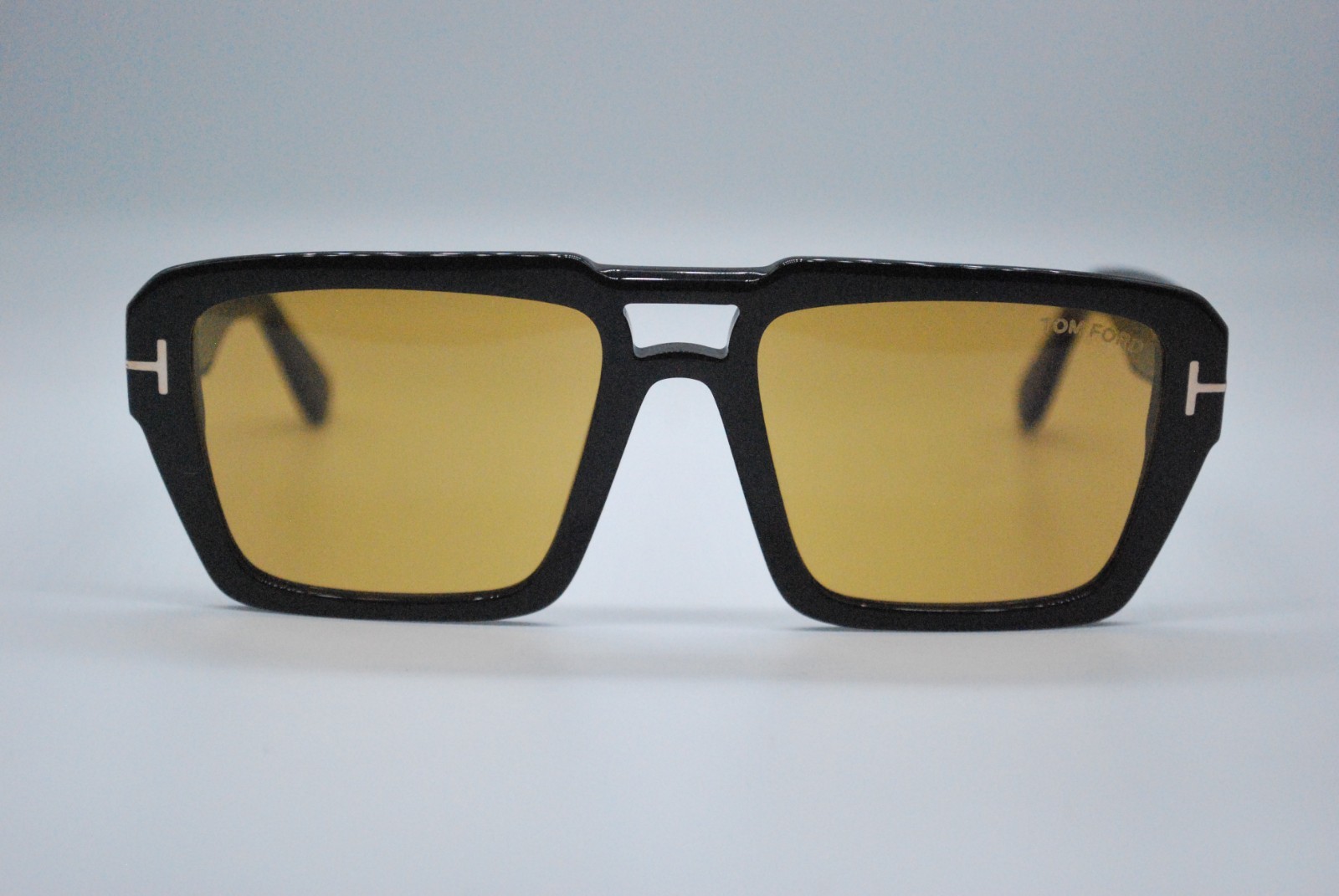 NEW TOM FORD TF 1153 01E BLACK YELLOW AUTHENTIC SUNGLASSES FRAME 56-19