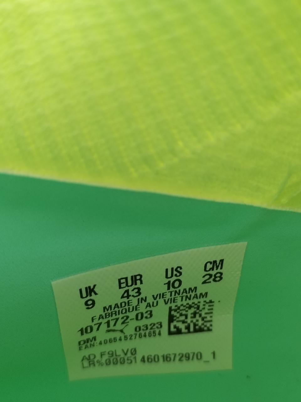 PUMA Spike Future Pro HG Yellow Used