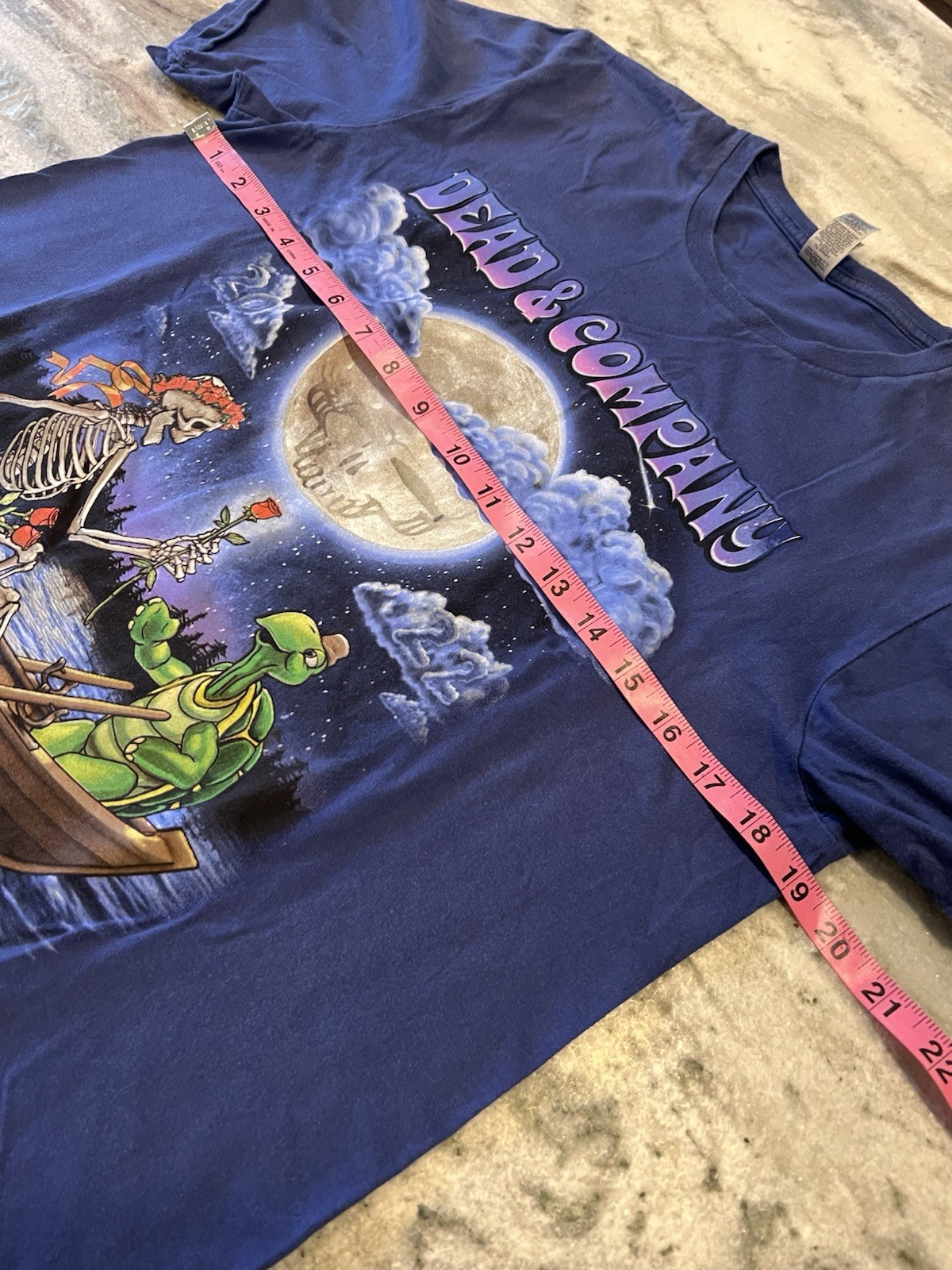 DEAD & COMPANY Medium Summer 2022 Concert T-Shirt Front Back Graphic