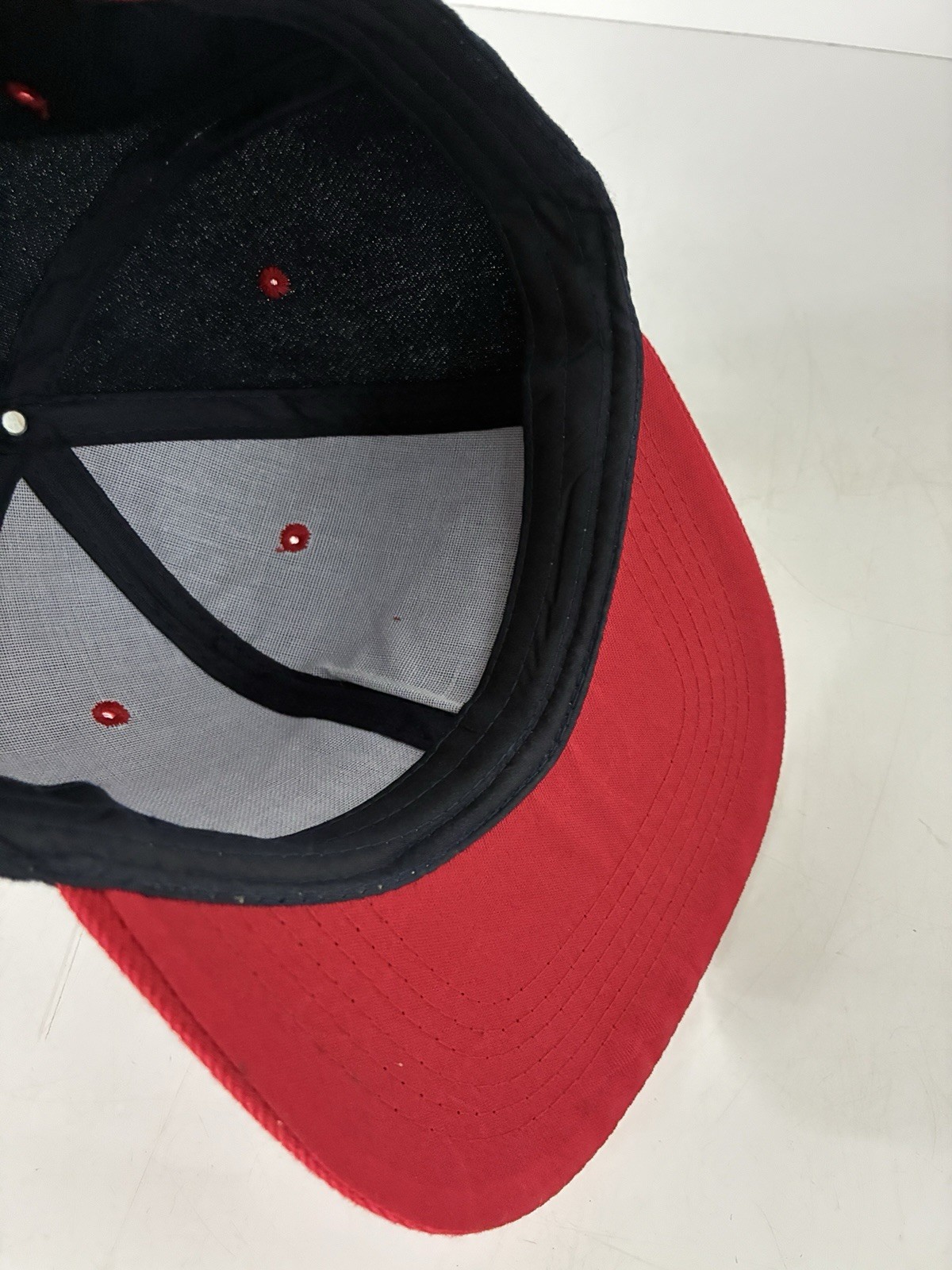 Gelante Snapback Hat Mens One Size Navy Blue Red Jump Off The Wall