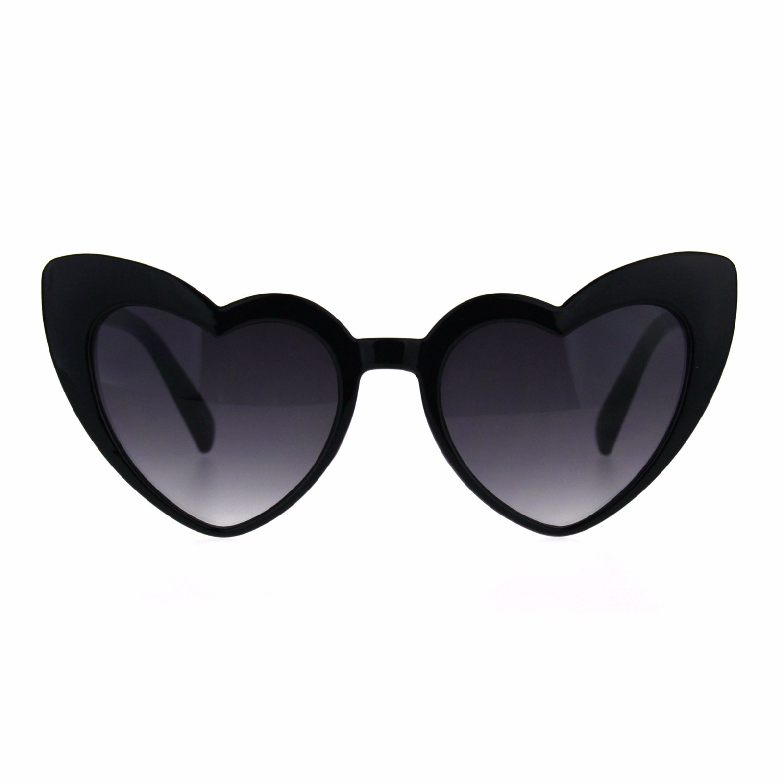 Cateye Heart Shape Sunglasses Womens Cute Fun Fashion Shades UV 400