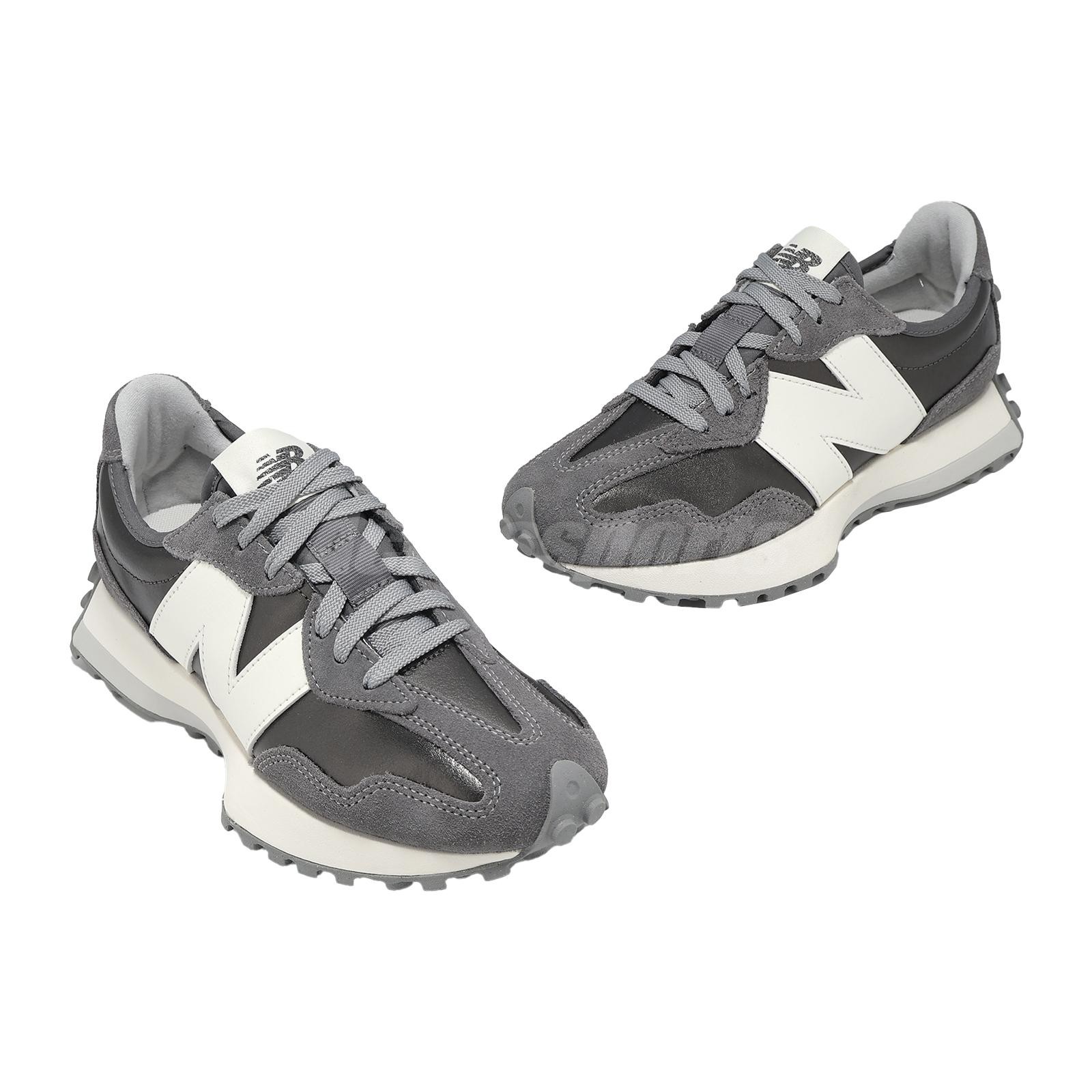 New Balance 327 NB Metallic Grey White Women Lifestyle Casual Shoes WS327GLB-B