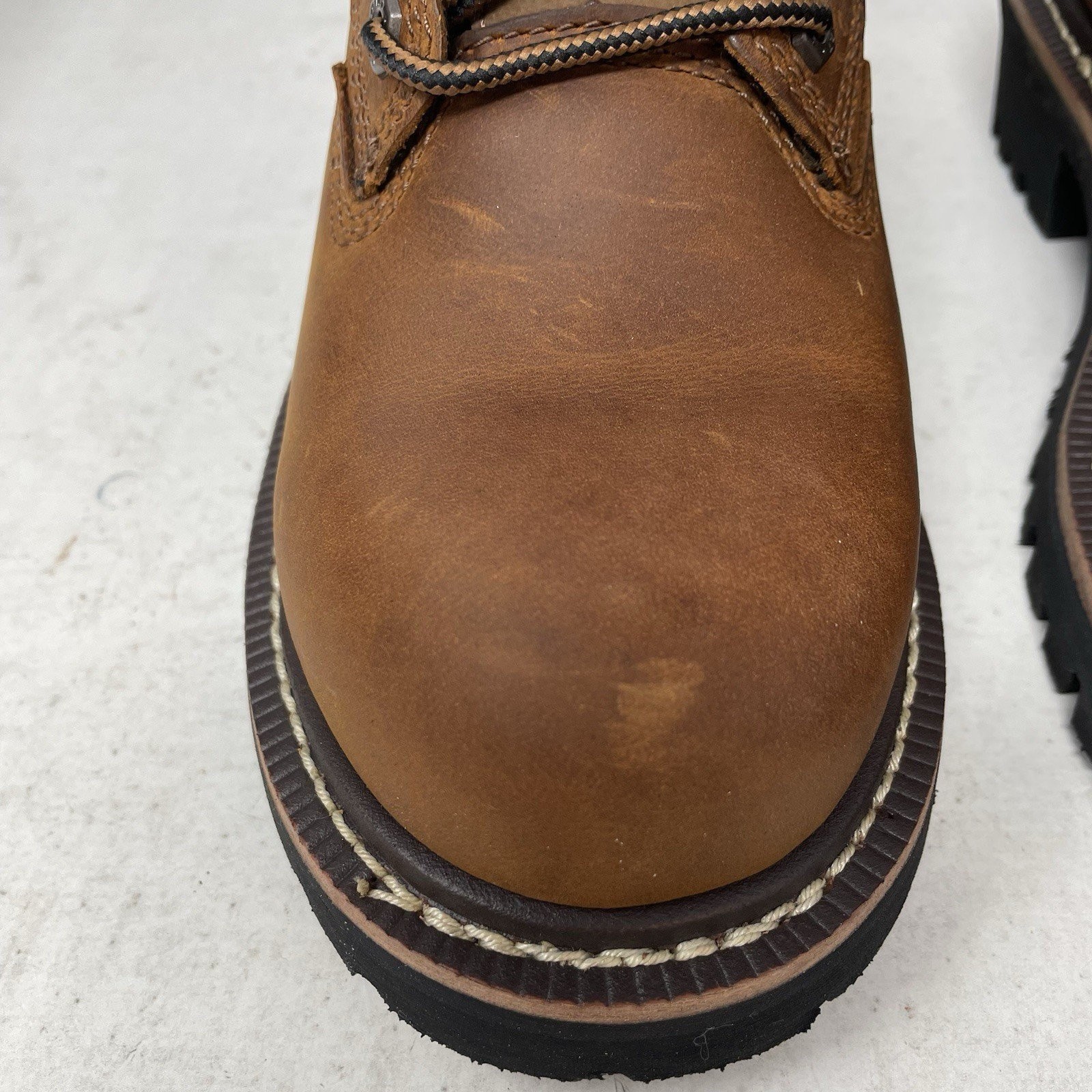 Ariat Logger Shock Shield H2O Soft Toe Boots Copper Brown Men’s Size 5.5D