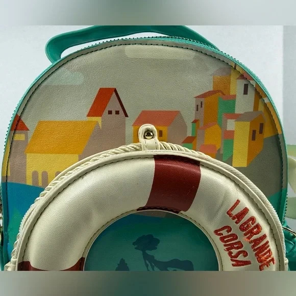 Danielle Nicole Disney Pixar Luca Porto Rosso Lifesaver Mini Backpack -Exclusive