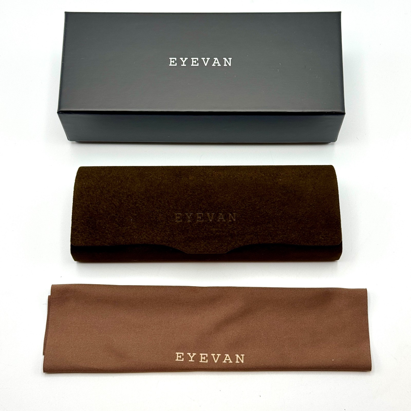 Eyevan Sunglasses Safari-E Pewter Round Frame Black Lens 46-21-145 New Authentic