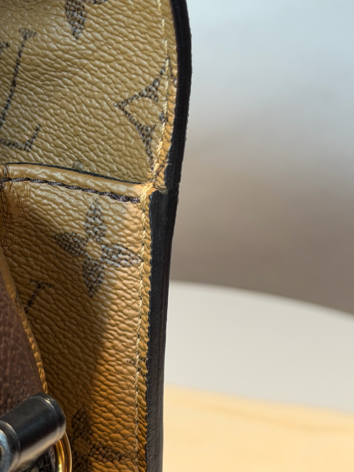 Authentic Louis Vuitton Pochette Metis Coated Canvas Crossbody Caramel eBay AG