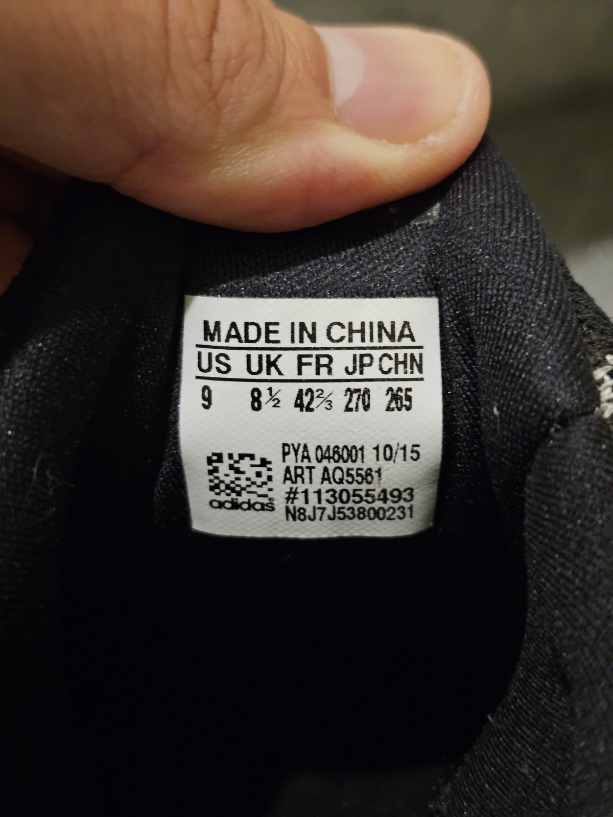 2015 Adidas Ultra Boost 1.0 Reflective Used No OG Laces Or Box