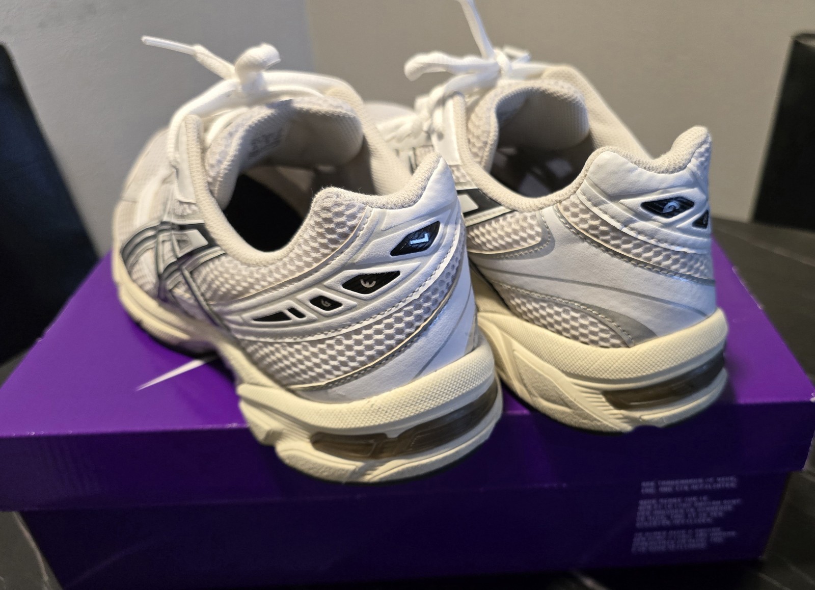 Size 9.5 – ASICS Gel 1130 White Cloud Grey