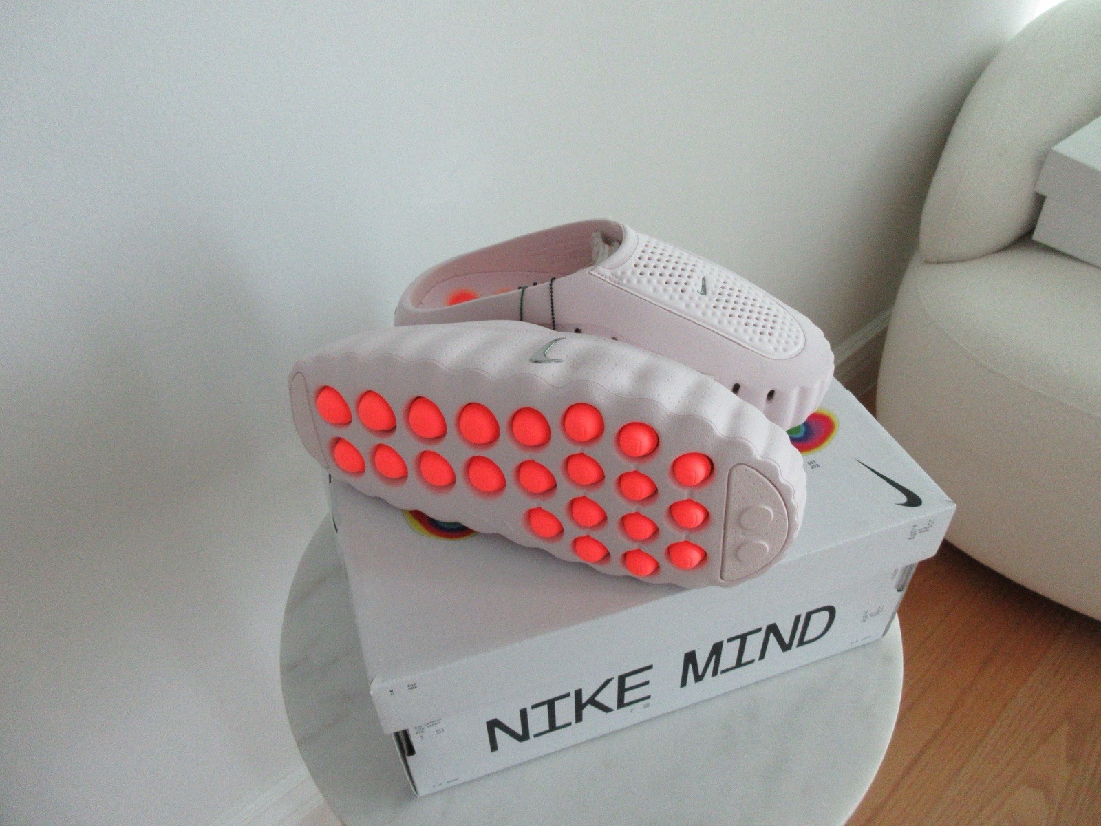 Nike MIND 001 Pearl Pink/Chrome – Women’s US Size 8 (Men’s US Size 6.5)