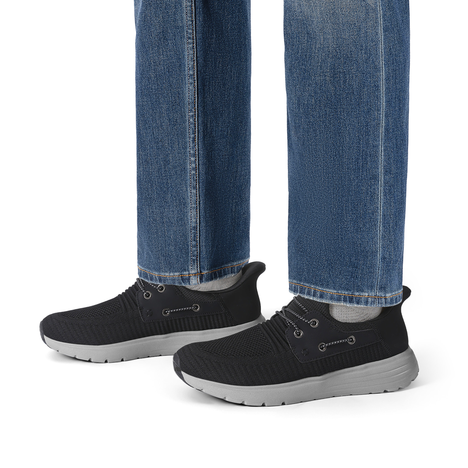 Bruno Marc Men’s Hands Free Slip-on Loafers Casual Pull-On Sneaker Shoes