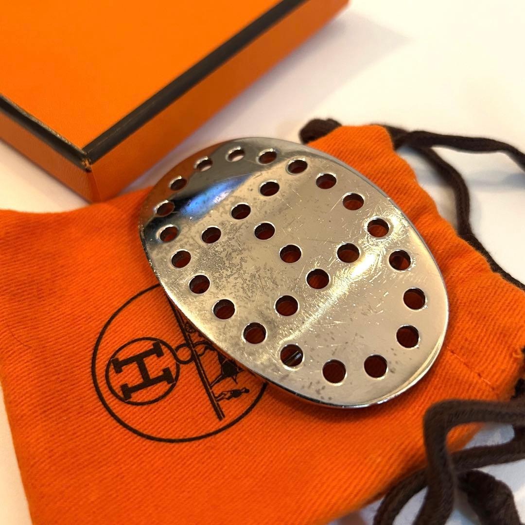 Hermes Silver Buckle 7.1×4.4cm Classic Belt Accessory