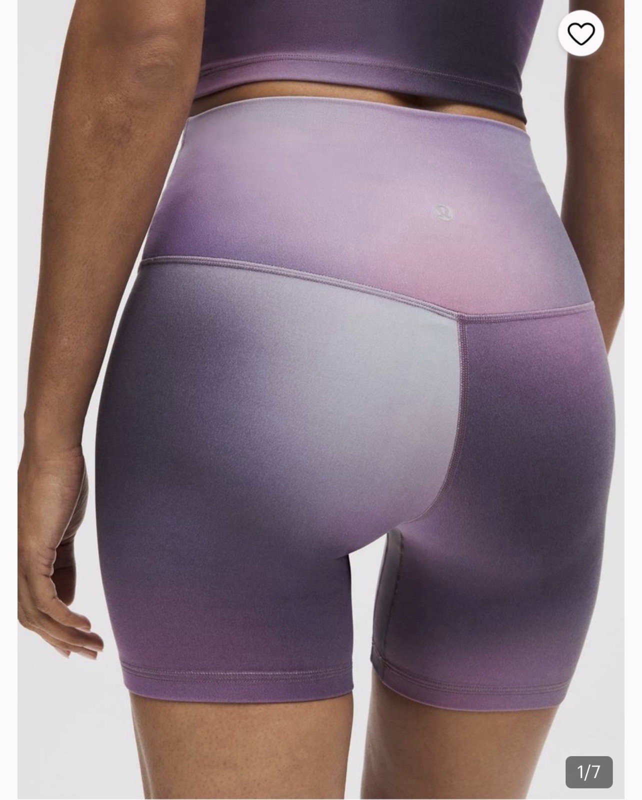 New Women’s Lululemon Align HR Short 4”- AHPM (Aurora Haze Purple) – Size 2