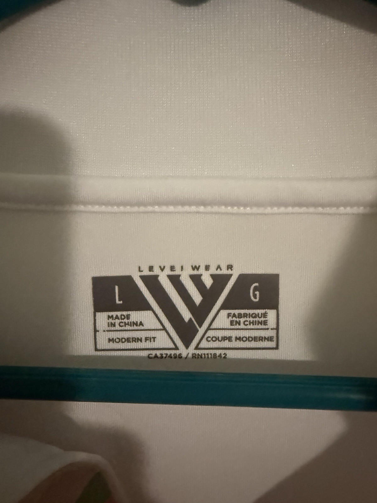 Laurel Valley Golf Club Polo Size – Large Color- White Level Wear