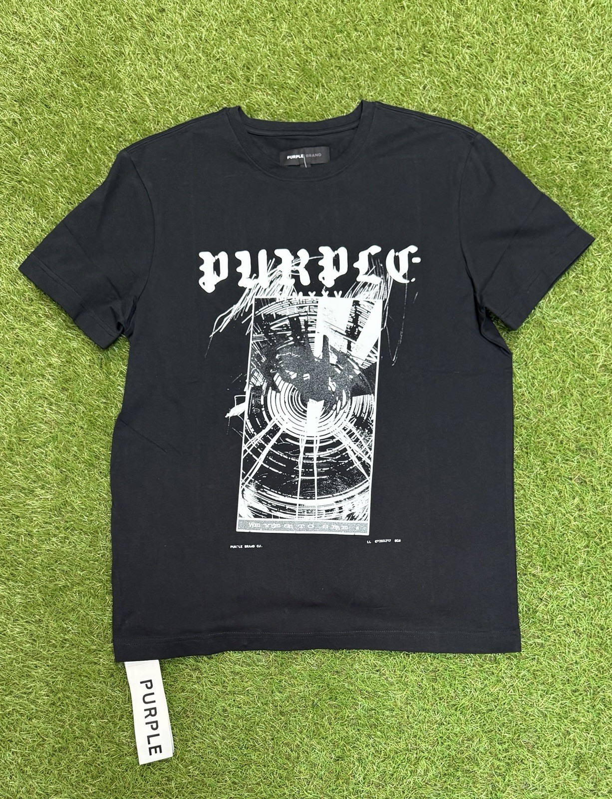 Purple Brand Tee Void Black Size Small
